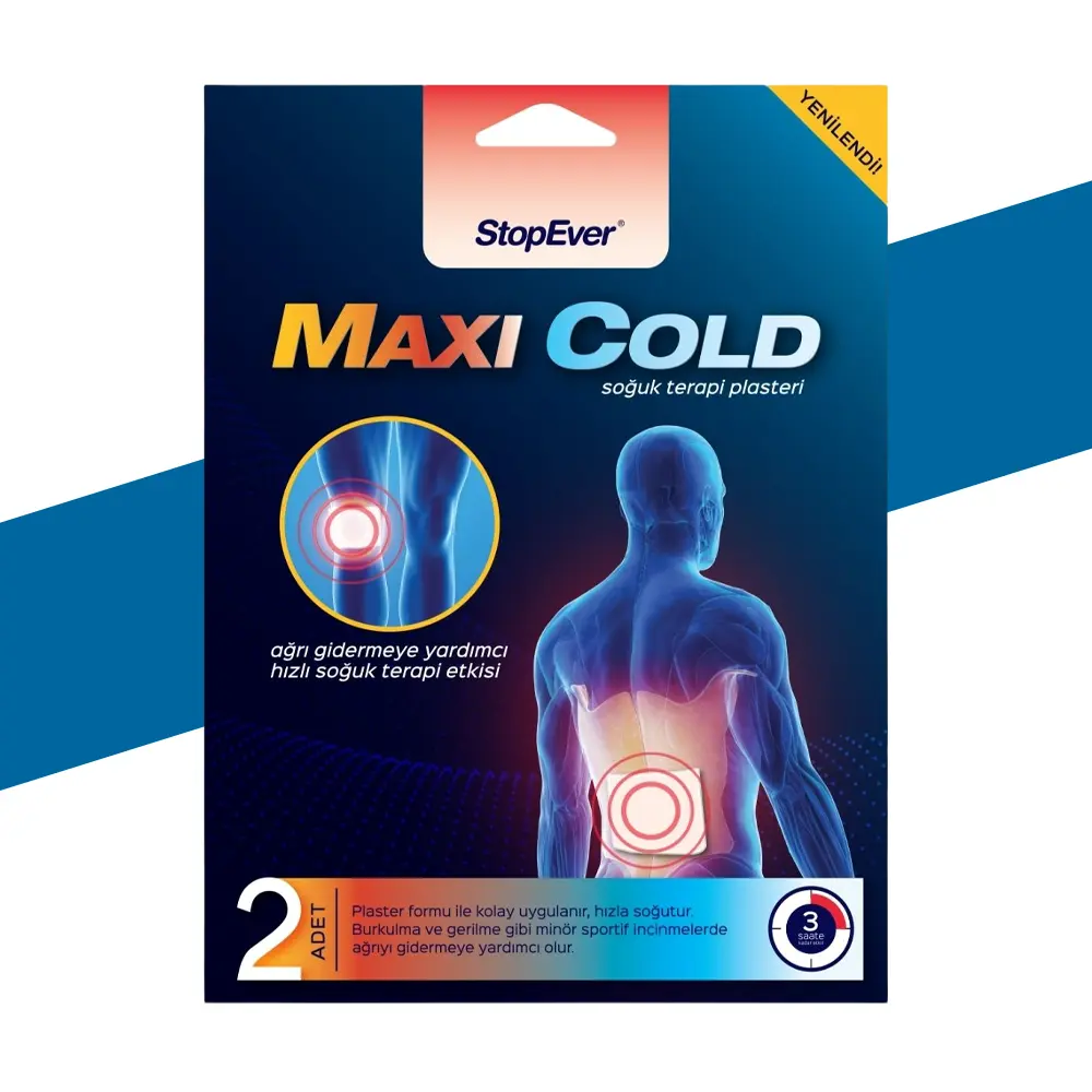 لصاقات التبريد العلاجية ماكسي كولد - StopEver Maxi Cold