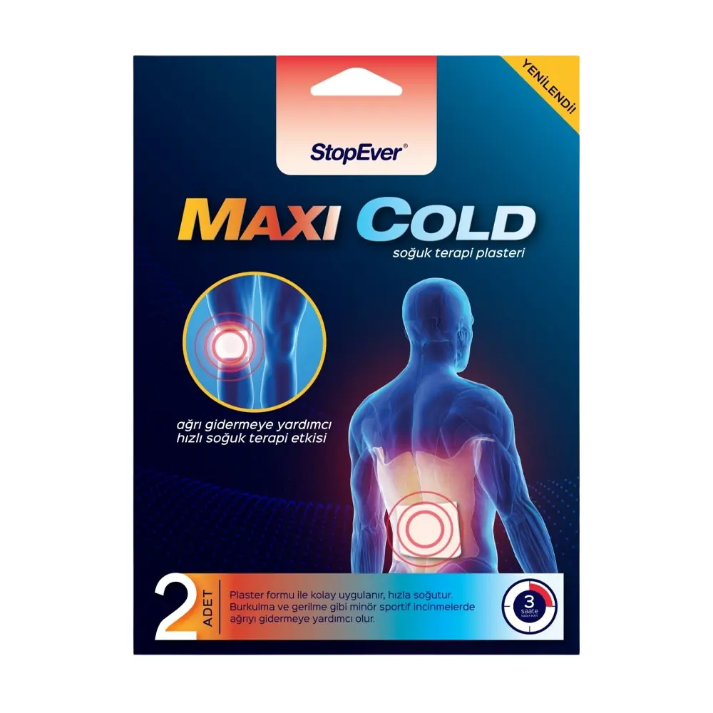 لصاقات التبريد العلاجية ماكسي كولد - StopEver Maxi Cold