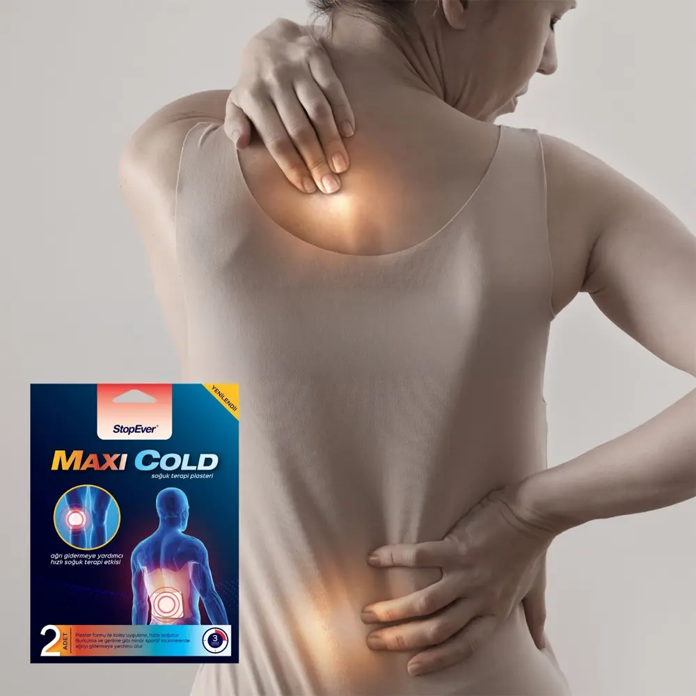لصاقات التبريد العلاجية ماكسي كولد - StopEver Maxi Cold